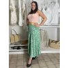 Sukně dlouhá s páskem dámská LAURA (S/M/L ONE SIZE) ITALSKÁ MÓDA IMWBL251612/DUR (Velikost S/M/L, Barva béžová)