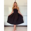 Šaty dlouhé bez rukávu dámské (XS/S/M ONE SIZE) ITALSKÁ MÓDA IMWHP25331/DUR (Velikost S/M, Barva béžová)