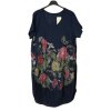 Šaty dlouhé maxi letní krátký rukáv dámská nadrozměr (XL/2XL ONE SIZE) ITALSKÁ MÓDA IM422758/DUR (Velikost XL/2XL, Barva bílá)