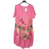 Šaty dlouhé maxi letní krátký rukáv dámská nadrozměr (XL/2XL ONE SIZE) ITALSKÁ MÓDA IM422758/DUR (Velikost XL/2XL, Barva bílá)