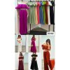 Souprava elegantní top krátký rukáv a kalhoty dlouhé dámské VERONA (S/M/L ONE SIZE) ITALSKÁ MÓDA IMPOC2510102 (Velikost S/M/L, Barva béžová)