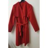 Kabát flaušový dámský (S/M ONE SIZE) ITALSKÁ MÓDA IMM211604 (Velikost S/M/L, Barva hnědá camel)