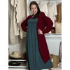 Cardigan dlouhý pletený dlouhý rukáv dámský (S/M/L ONE SIZE) ITALSKÁ MÓDA IMPLI258788/DU (Velikost S/M/L, Barva béžová)