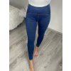 Džegíny dlouhé push-up dámské (S-XL) ITALSKÁ MÓDA IMM22FD533/DUR (Velikost S, Barva tmavě modrá)