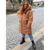 Kabát zimní nadrozměr dámský (3XL-7XL) SKORP HHH-2408TO-H/DUR (Velikost 3XL, Barva hnědá)