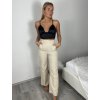 Kalhoty dlouhé dámské (XS/S/M ONE SIZE) ITALSKÁ MÓDA IMPVN258245/DU (Velikost XS/S/M, Barva béžová)
