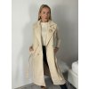Vesta flaušová  bez rukávů dámská (S/M/L ONE SIZE) ITALSKÁ MÓDA IMPVN251112/DU (Velikost S/M/L, Barva béžová)