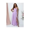 Šaty dlouhé společenské na ramínka dámské VALERIA (34-38) POLSKÁ MÓDA PMLAM25001170-10