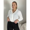 Košile dlouhý rukáv dámská LAJLA (S/M/L ONE SIZE) ITALSKÁ MÓDA IMWHA261132/DUR (Velikost S/M/L, Barva bílá)