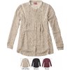 Košile halenka moderního střihu dětská dívčí (98-128) GLO-STORY GCS-3759 fialová 104 (barva krémová, Velikost 122)