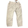 Kalhoty látkové  dětské dívčí bavlněné (92-122) GLO-STORY GSK-8196 (Barva béžová, Velikost 92)
