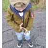Bunda slabá jarní-podzimní kojenecká dětská chlapecká (1-5 let) SAD SAD19KK-832 (Barva khaki, Velikost 74-80)