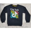 Mikina teplá dlouhý rukáv tik tok dorost chlapecká (146-176) TURECKÁ MÓDA TVA20097
