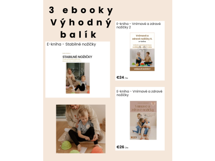 3 ebooky Výhodný balík