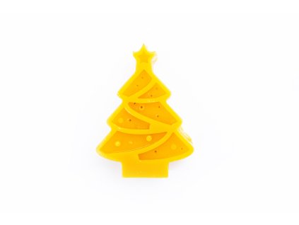 Svíčka vánoční stromeček cik cak
