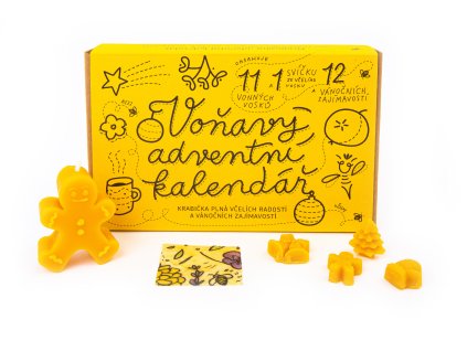 Adventní kalendář - vonné vosky