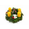 Adventní svíce vroubkované
