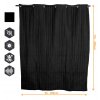 DeNoise 1300 all black Soundproof curtain acoustic curtain blackout thermal curtains