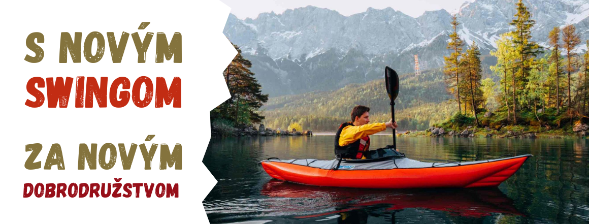 Gumotex Swing nafukovacia loď výlety