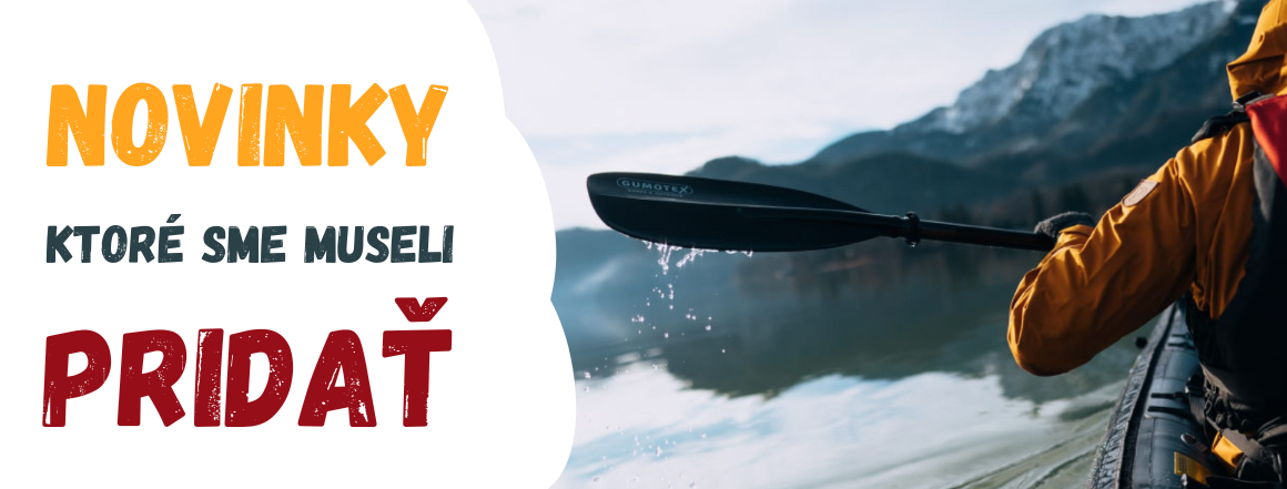 Nové vodácke produkty