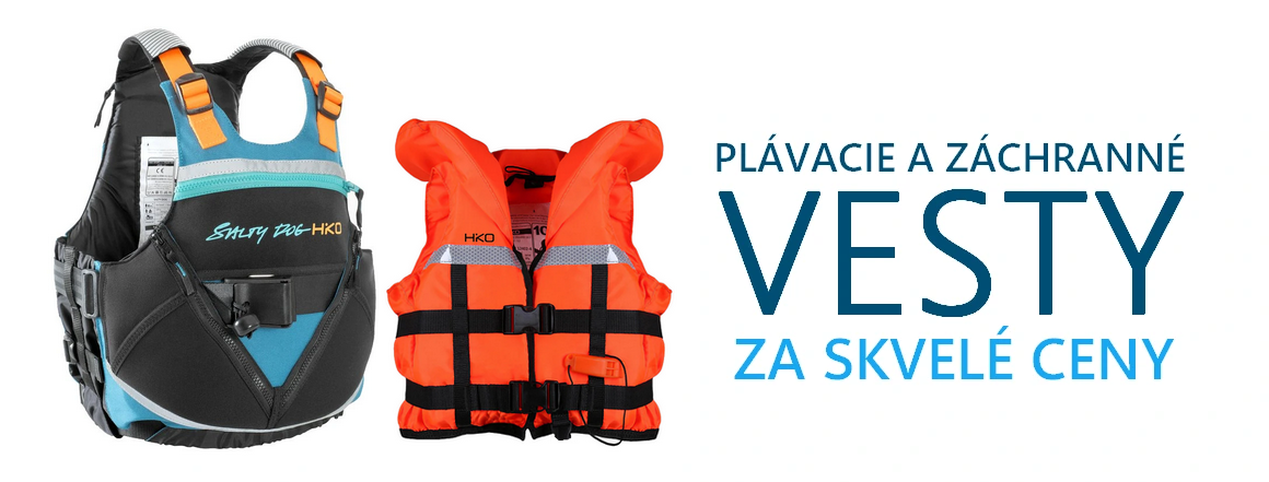 Vodácke vesty za výpredajové ceny 2024