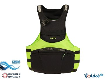 hiko stamina zavodna vesta kajak zelena