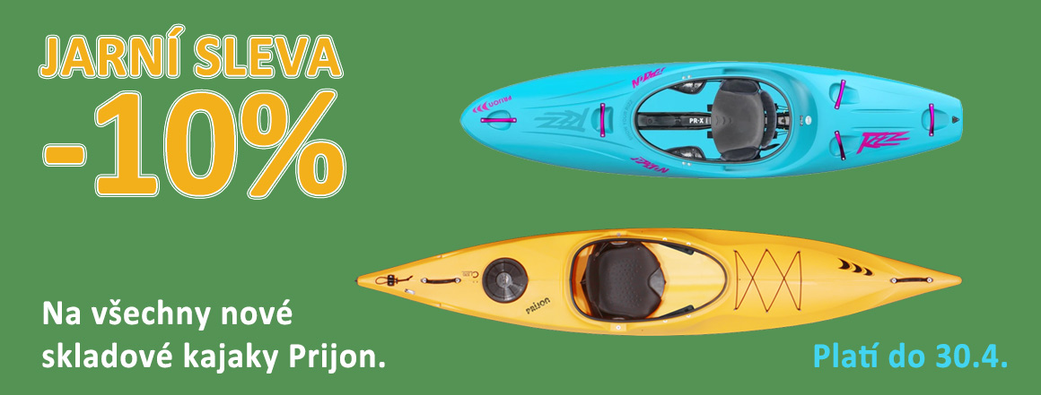 kajaky prijon v akci