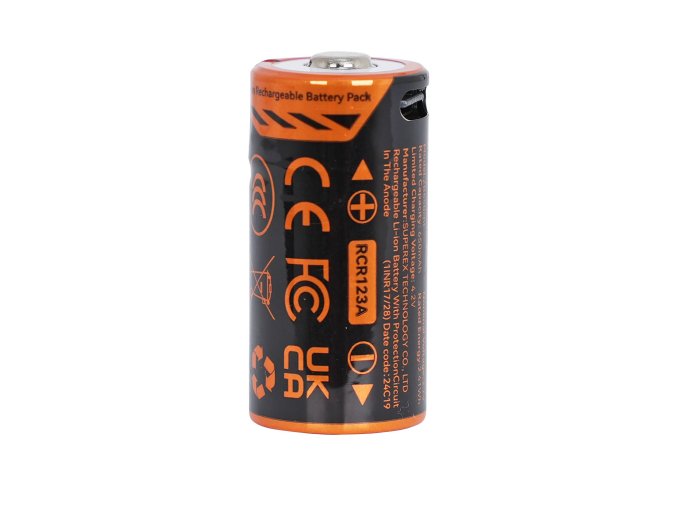 18128 1 dobijeci baterie flextail zero battery 650cht rcr123a 650 mah