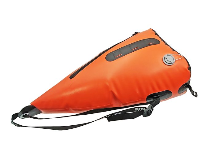 Zádová nafukovací opěrka ROBfin FUN (Barva Modrá světlá ROBfin, Výbava L)