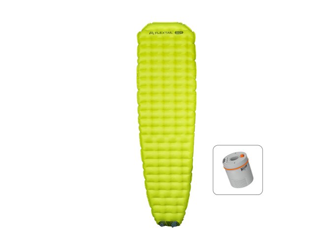 Flextail TINY Sleeping Pad R09 AVS - Mummy - Ultra Light karimatka s bateriovou pumpou (Délka Mummy 183 cm)