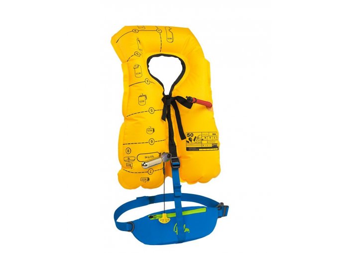 11731 Glide PFD Blue inflated