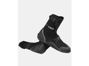 Neoprenové boty Hiko Surfer (Velikost 10, Barva Černá)