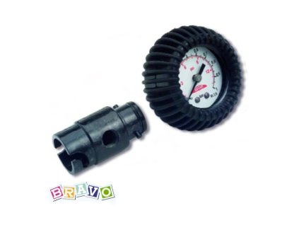 Bravo Manometer (Varianty typ S - skrutkovací pre Bravo 4L)