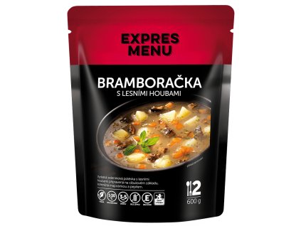 EXPRES MENU Zemiakovačka s lesnými hubami 2P