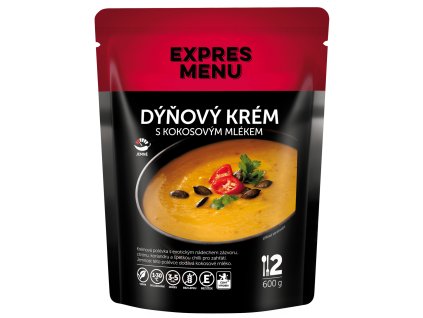 EXPRES MENU Tekvicový krém s kokosovým mliekom