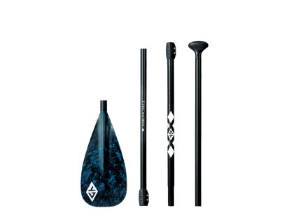 Aquatone Allstyle 4diel SUP pádlo (Farba čierna)