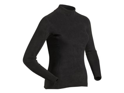 IR Women's Long Sleeve Thick Skin Top (Veľkosť S, Farba čierna)