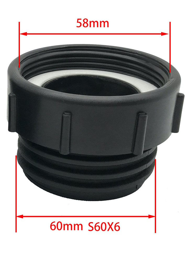 redukcia na jemný závit 58 -62 mm VYBERTE priemer závitu: 58 mm