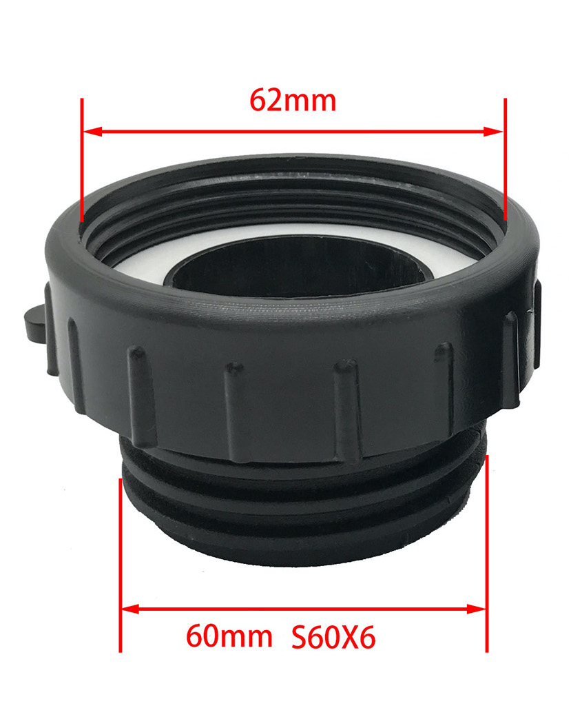 redukcia na jemný závit 58 -62 mm VYBERTE priemer závitu: 62 mm