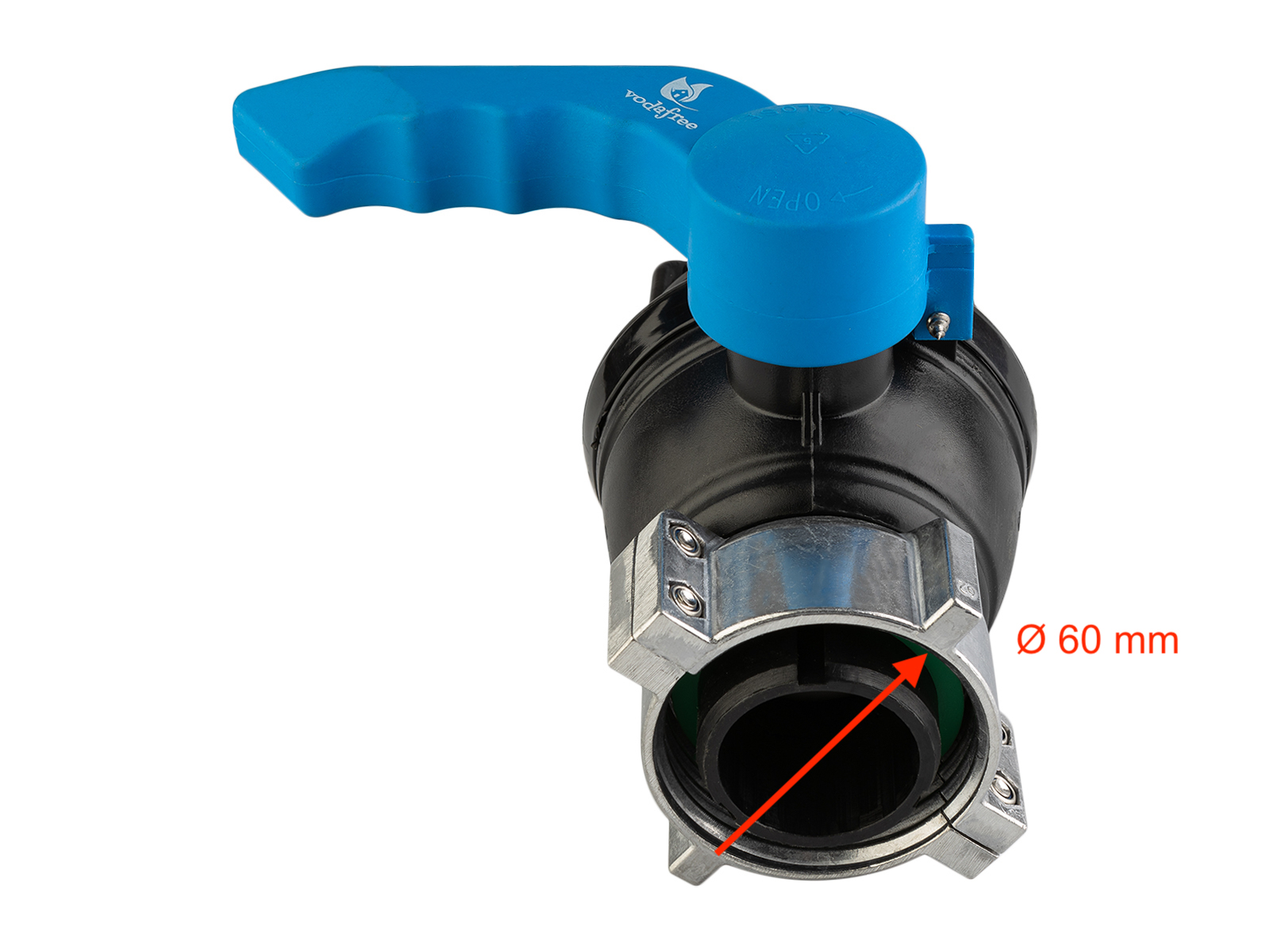Originálny kohút pre IBC nádrže 62 mm