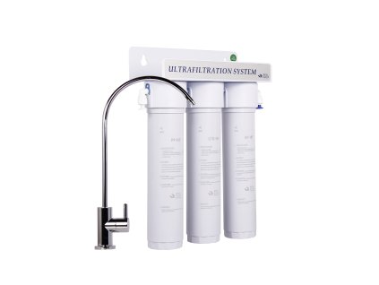 Ultrafiltrcijsa sistma HIDROTEK KUF 3 sans ar kranu balts fons 1