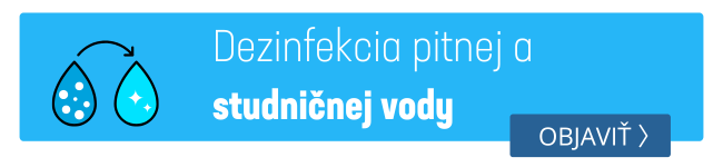 Dezinfekcia pitnej a studničnej vody - objavte našu ponuku