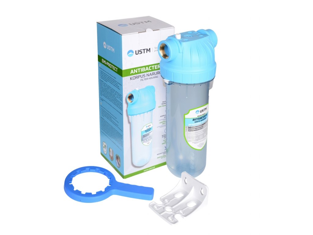 Vodný filter pre domácnosti s antibakteriálnou úpravou