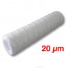 5" vinutý polypropylén: 20 μm, na mechanickú filtráciu vody