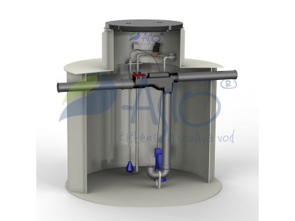 Nádrž na dešťovou vodu AS-REWA Kombi 1 EO