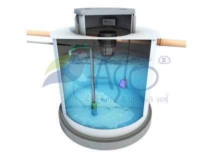 Nádrž na dešťovou vodu AS-REWA Garden 4 EO