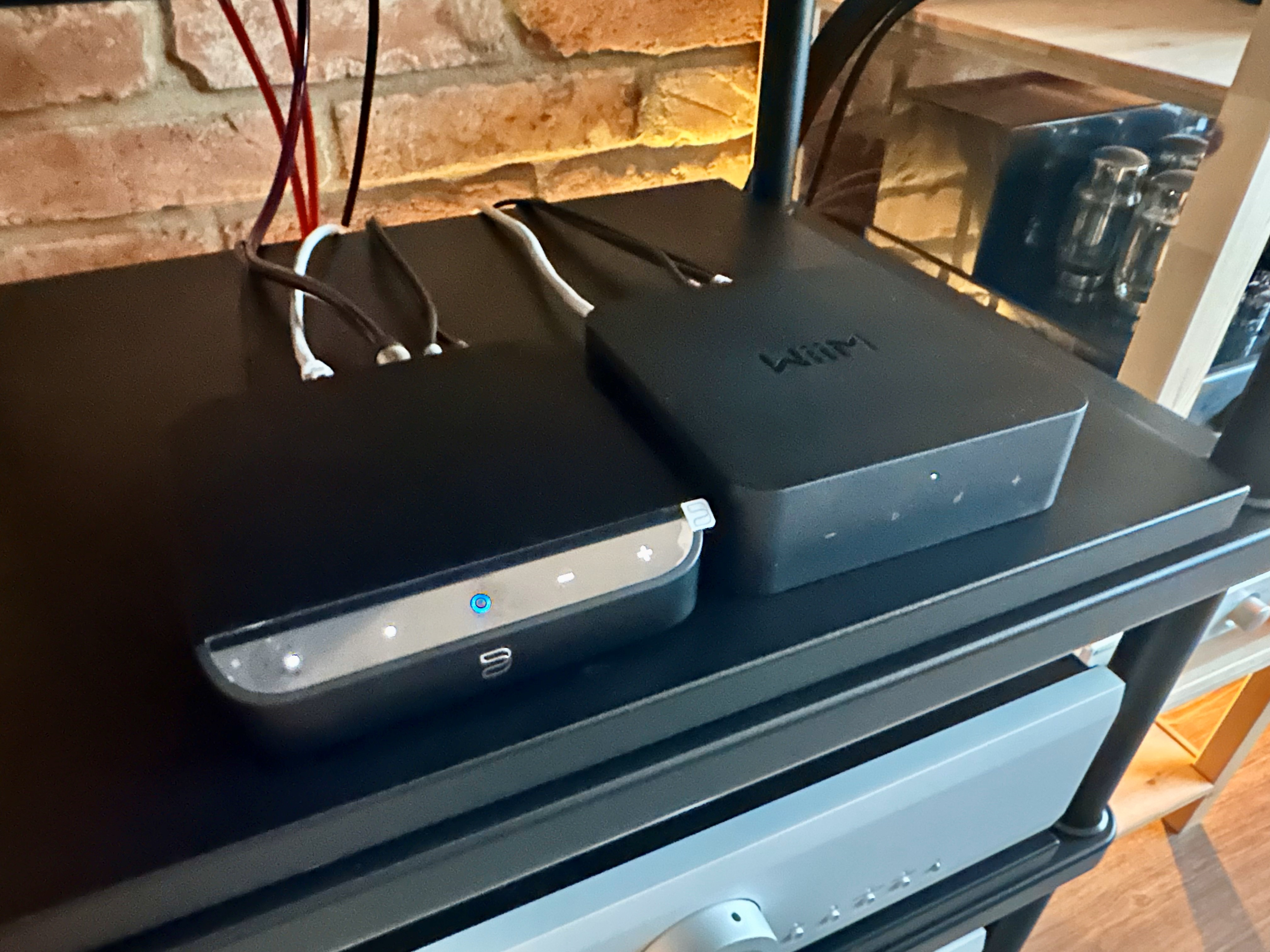 Bluesound Node Nano and Wiim Pro Plus 