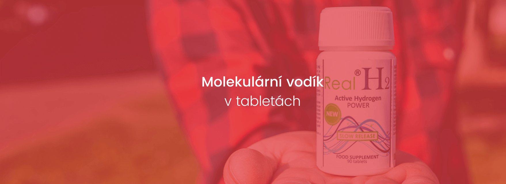 Molekulární vodík v tabletách