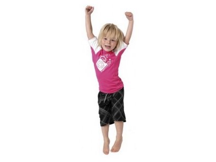 MYSTIC detské lycrové tričko Star Pink