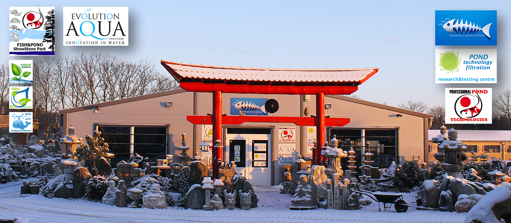 Vodní Království, Showroom